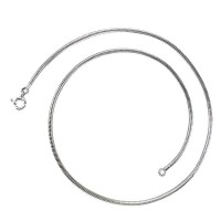 Chaine argent maille serpent
