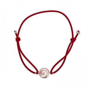 Bracelet rouge oeil de sainte lucie méditerranéen
