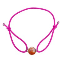 Bracelet rose oeil de sainte lucie méditerranéen