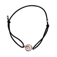 Bracelet noir oeil de sainte lucie méditerranéen