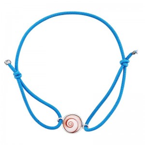 Bracelet bleu oeil de sainte lucie méditerranéen