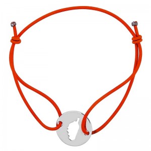 Bracelet orange avec Corse