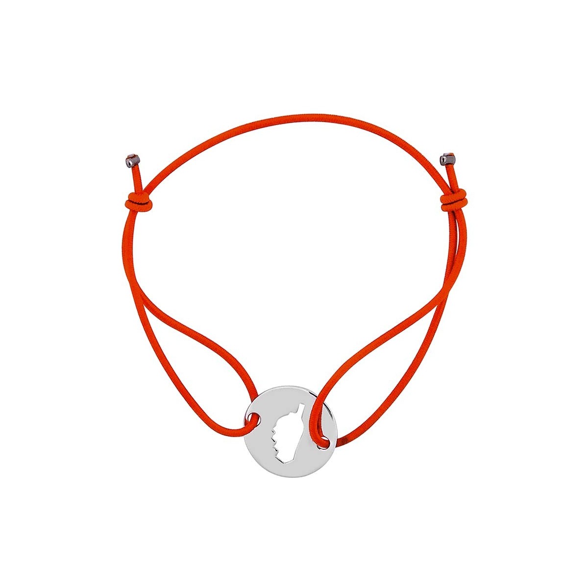 Bracelet orange avec Corse