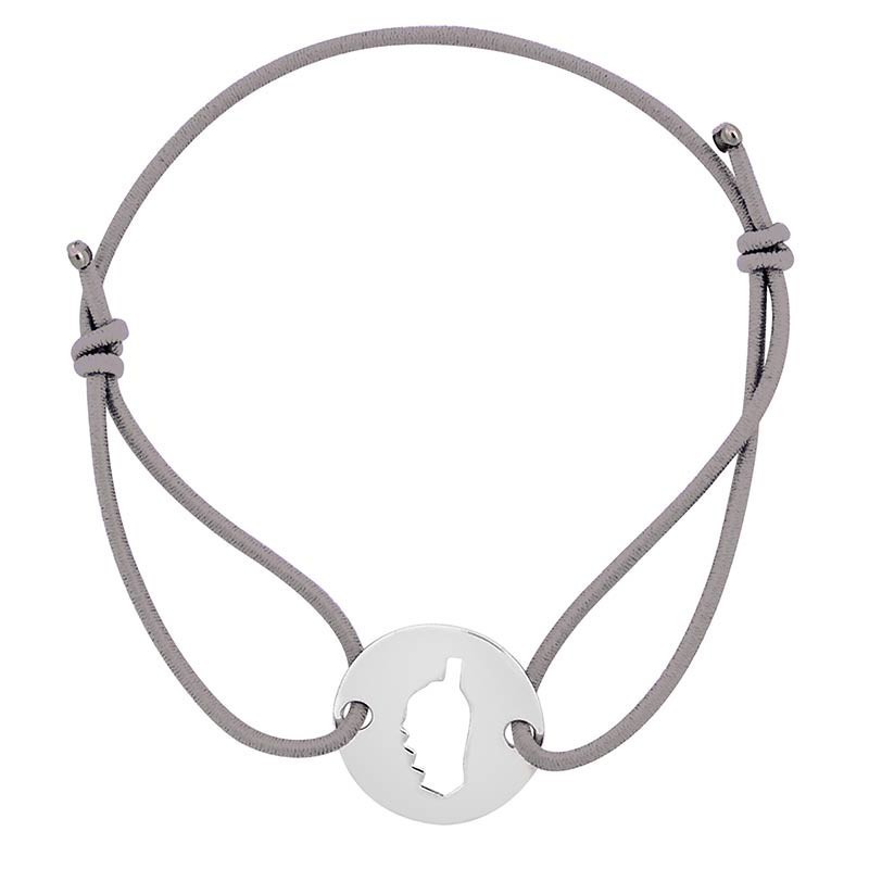 Bracelet gris avec Corse