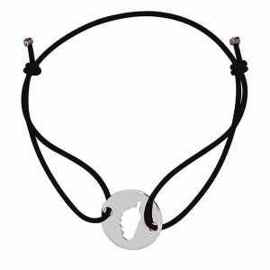 Bracelet noir avec Corse