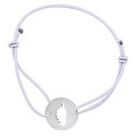 Bracelet blanc avec Corse