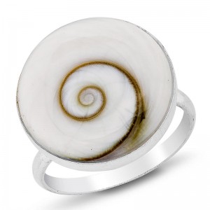 Bague réglable de forme ronde