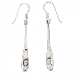 boucles d'oreilles Goutte Argent