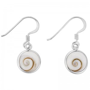 Boucles d'oreilles Rondes oeil de sainte lucie