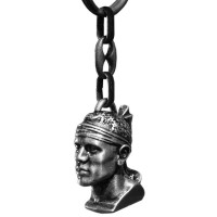 Porte clés soleil avec oeil de sainte Lucie