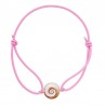 Bracelet rose oeil de sainte lucie méditerranéen
