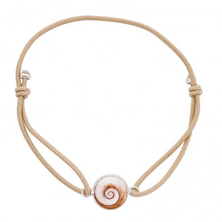 Bracelet chair oeil de sainte lucie méditerranéen