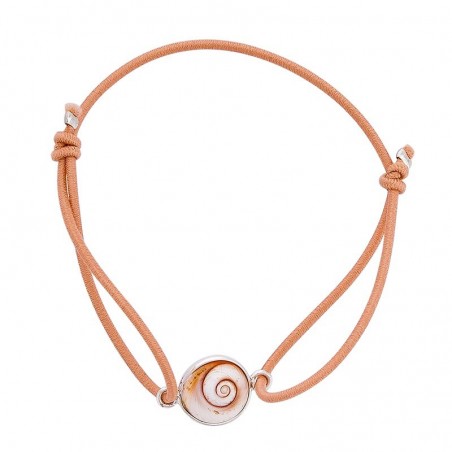 Bracelet tangerine oeil de sainte lucie méditerranéen