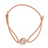 Bracelet tangerine oeil de sainte lucie méditerranéen