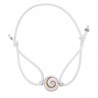 Bracelet Elastique blanc