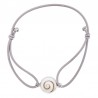 Bracelet fantaisie Gris