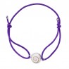 Bracelet Elastique Violet