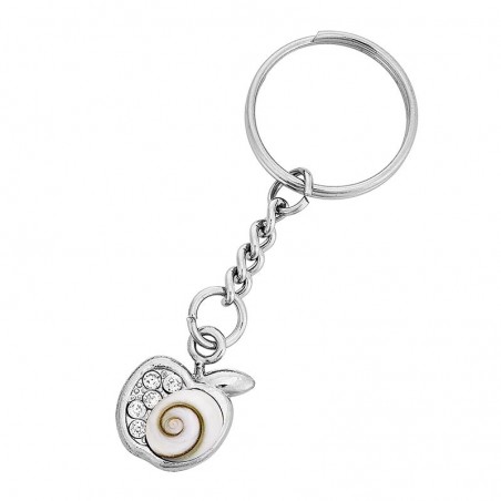 Porte clé oeil de sainte lucie fleur