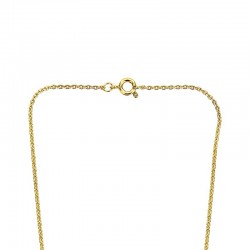 Chaine plqué or maillon forçat 40 cm