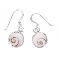 Boucles d'oreilles Rondes oeil de sainte lucie