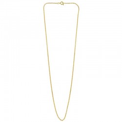 Chaine plqué or maillon forçat 40 cm