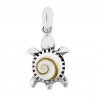 pendentif argent oeil de sainte Lucie tortue