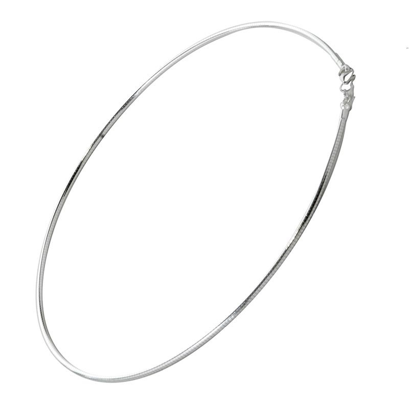 Chaine cable argent40 cm