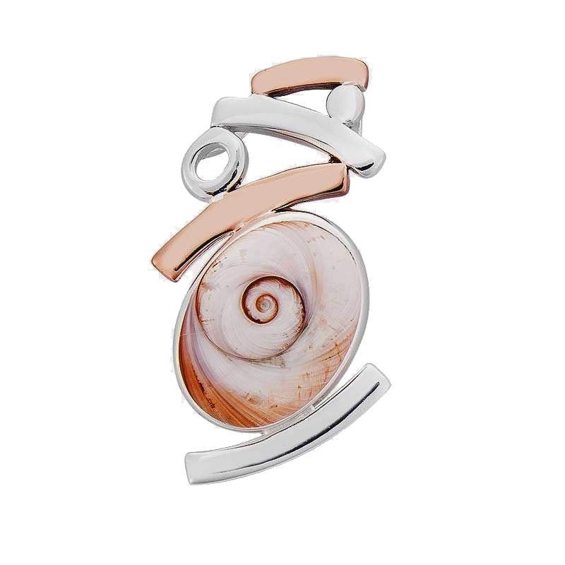 pendentif argent oeil de sainte Lucie 