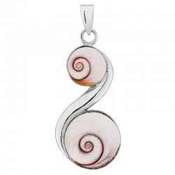 pendentif argent oeil de sainte lucie méditerranéen