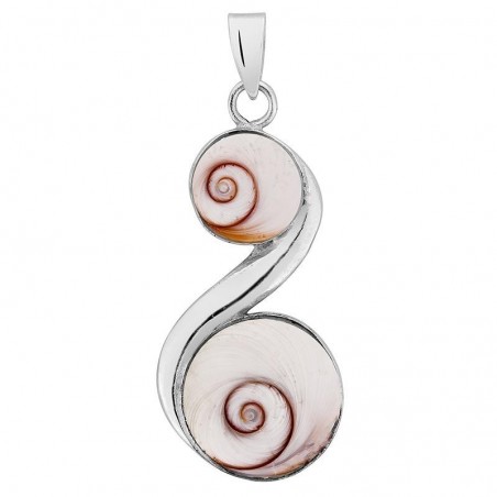 pendentif argent oeil de sainte lucie méditerranéen