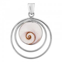 pendentif argent oeil de ste lucie mediterranéen
