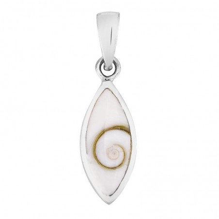 Pendentif argent oeil de sainte lucie ajouré