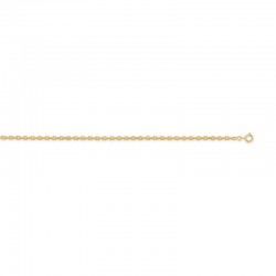 Chaine plqué or maillon forçat 40 cm