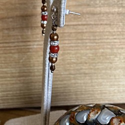 Boucles d'oreilles Corail BO1COR279B