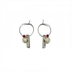 Boucles d'oreilles Argent...