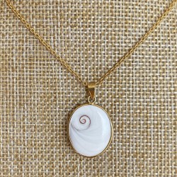 Pendentif doré à l'or fin  POSPC100MEDI