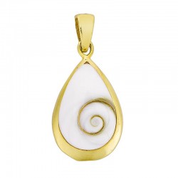 Pendentif doré à l'or fin...