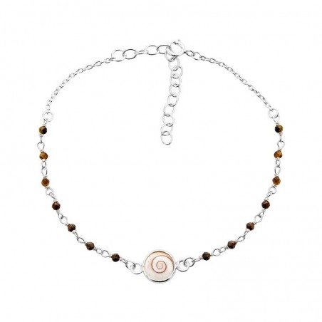 Bracelet Chaîne Argent SBC207TIGERMEDI-ARG