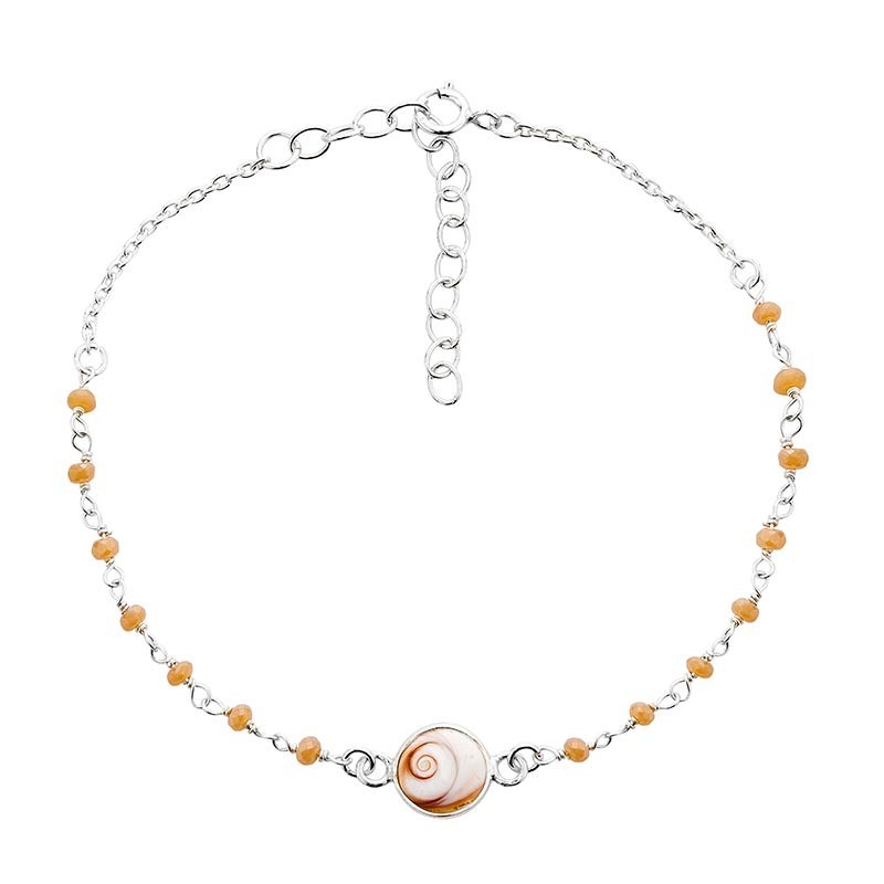 Bracelet Chaîne Argent SBC207MOONMEDI-ARG