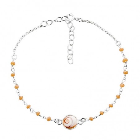 Bracelet Chaîne Argent SBC207MOONMEDI-ARG