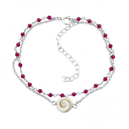 Bracelet Chaîne Argent SBC229RUBY-ARG