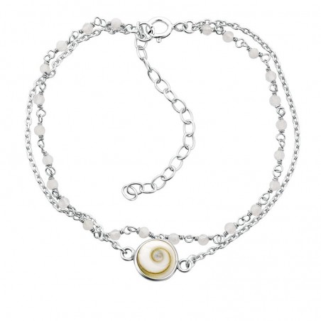 Bracelet Chaîne Argent SBC229MOON-ARG