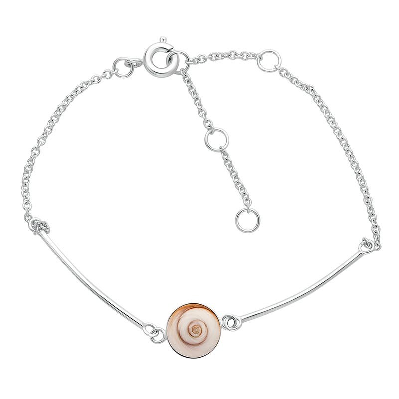 Bracelet Argent œil de Ste Lucie SBC233MEDI-ARG