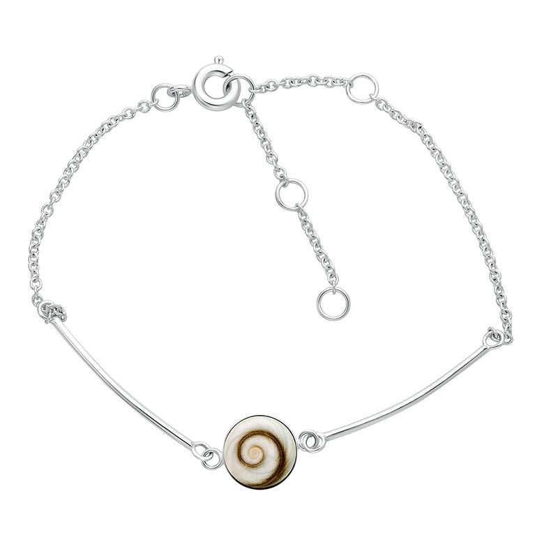 Bracelet Argent œil de Ste Lucie SBC233-ARG