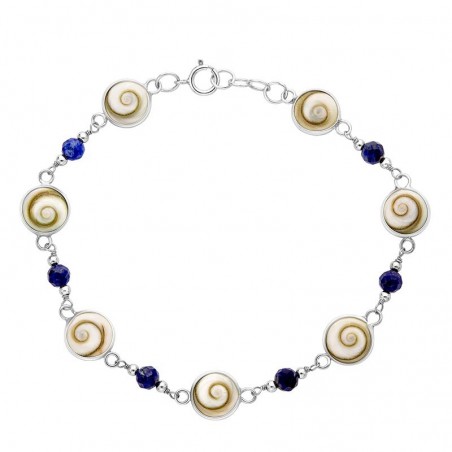 Bracelet Argent SBC227LAPIS-ARG