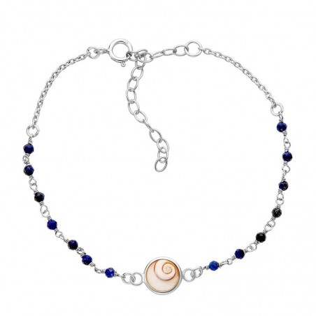 Bracelet Chaîne Argent SBC207LAPISMEDI-ARG