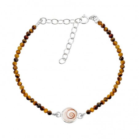 Bracelet Perles SBC206TIGERMEDI-ARG