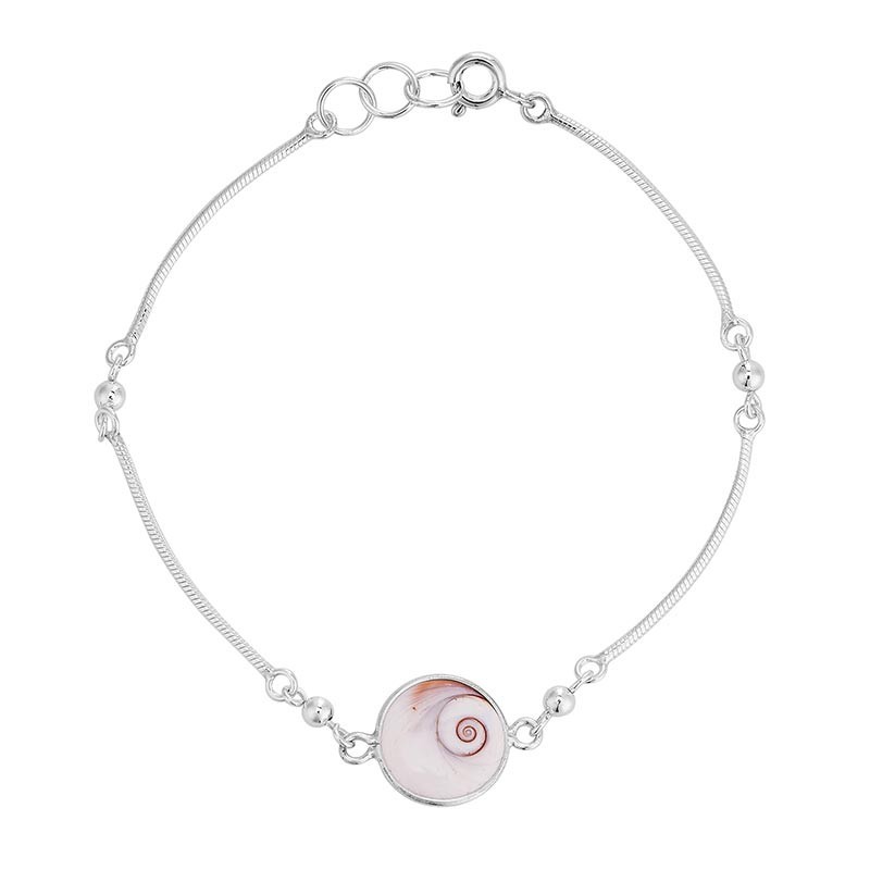 Bracelet Argent œil de Ste Lucie SBC024MEDI-ARG
