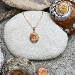 Pendentif doré à l'or fin  POSPC100MEDI