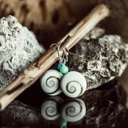 Boucles d'oreilles Argent SEC210AMAZONITE-ARG